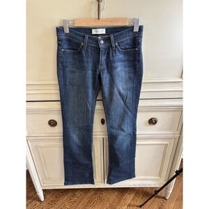 Habitual Low Rise Straight‎ Leg Denim Jeans Cotton Blend Made USA 25 Y2K